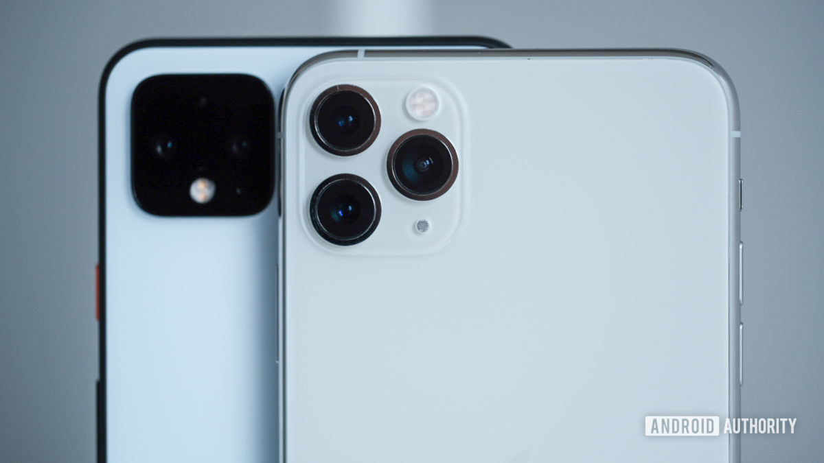 Pixel 4 XL vs iPhone 11 Pro Max cameras