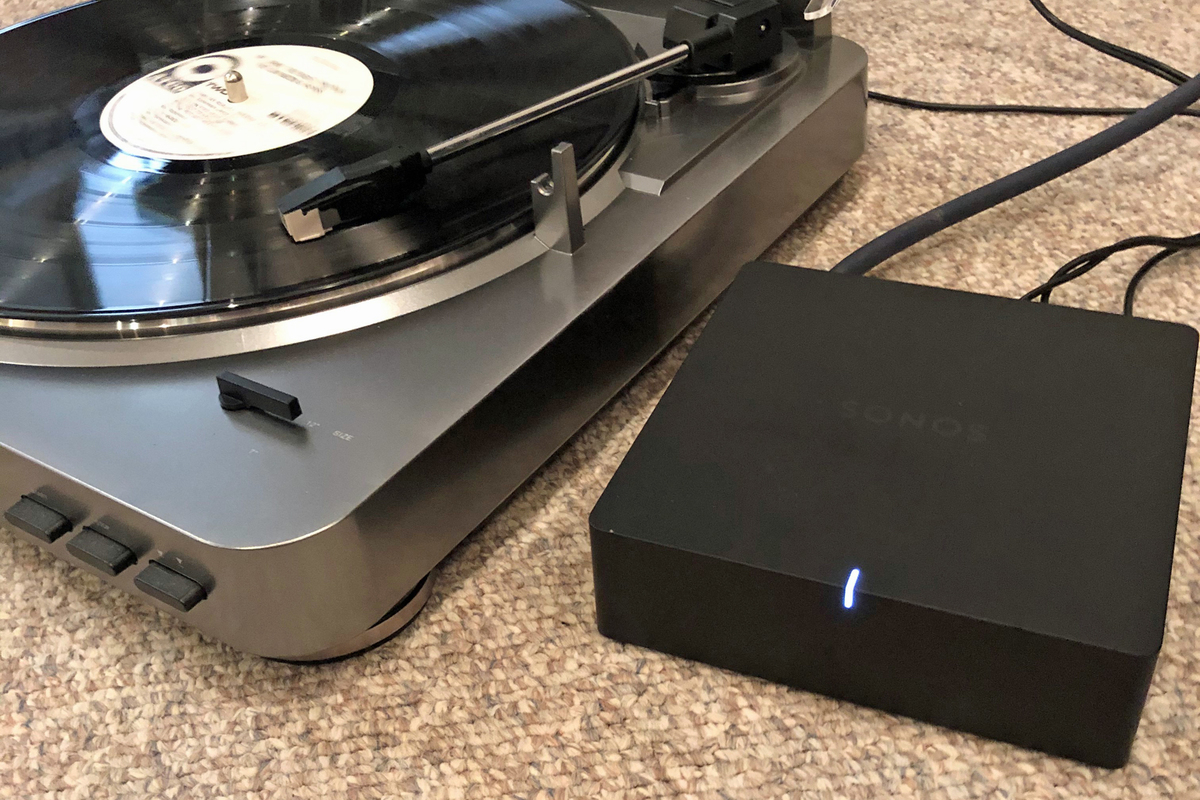 sonos port with turntable