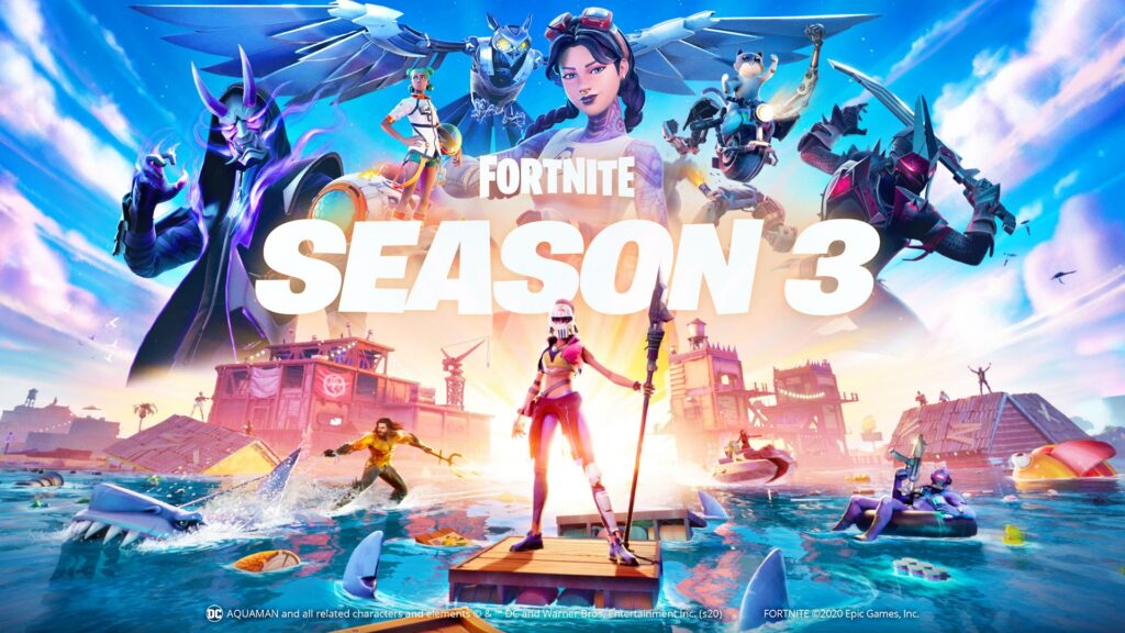 Splash Down with Fortnite Chapter 2 – Season 3 on Xbox One