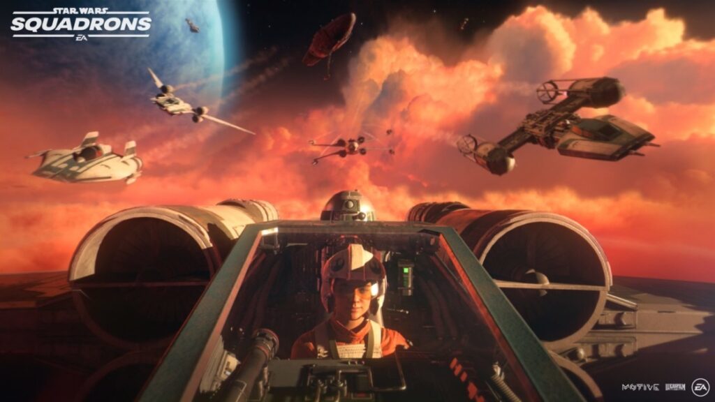 'Star Wars: Squadrons' will let you pilot an X-wing in VR