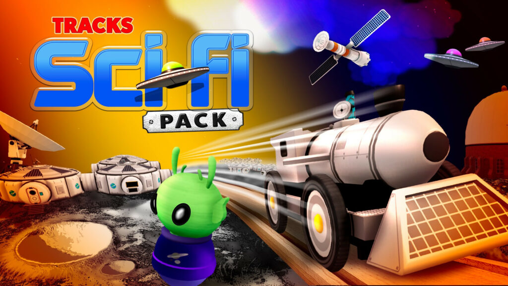 Take Your Imagination Out of This World with Tracks – The Train Set Game: Sci-Fi Pack DLC