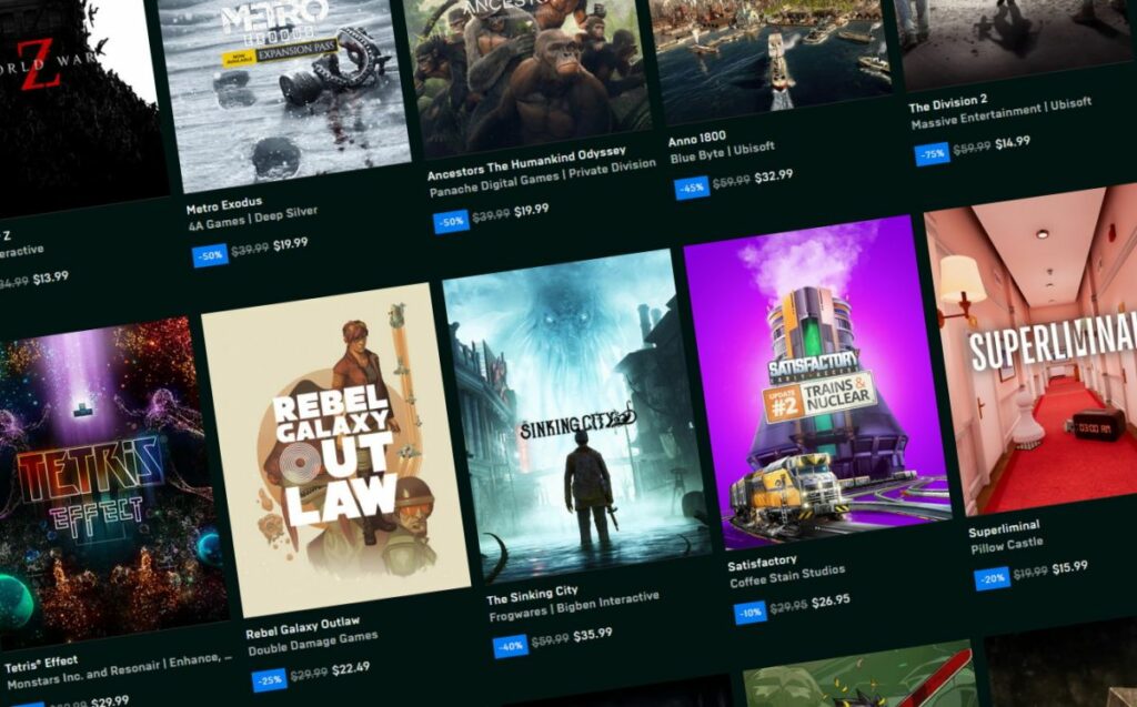 Achievements are starting to appear on the Epic Games Store