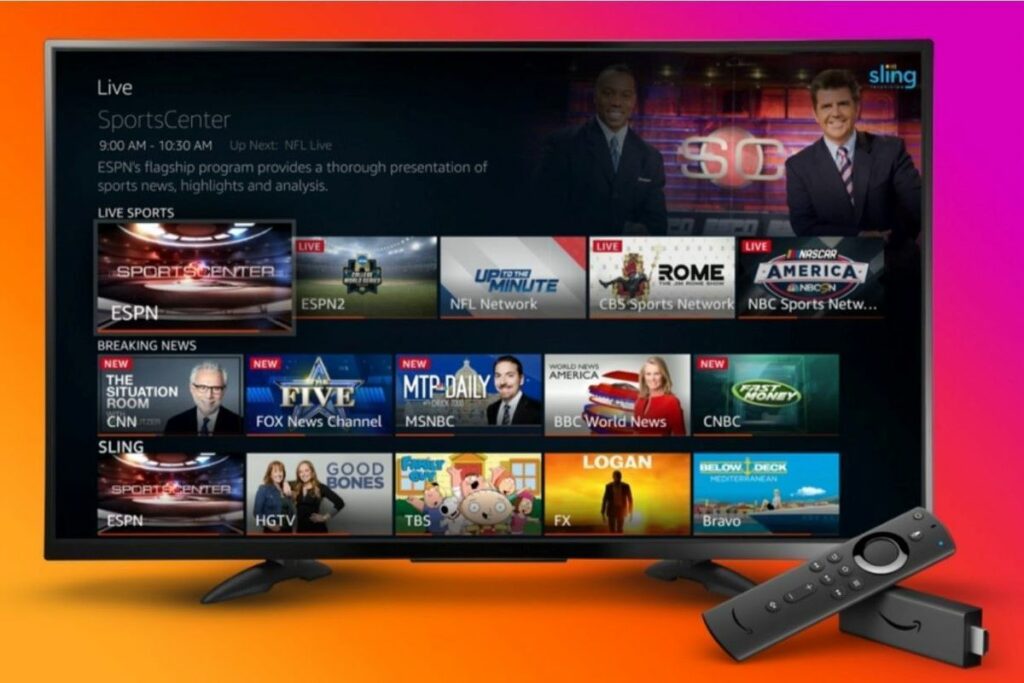 Amazon Fire TV adds Sling TV, YouTube TV and Hulu + Live TV to its live programming guide