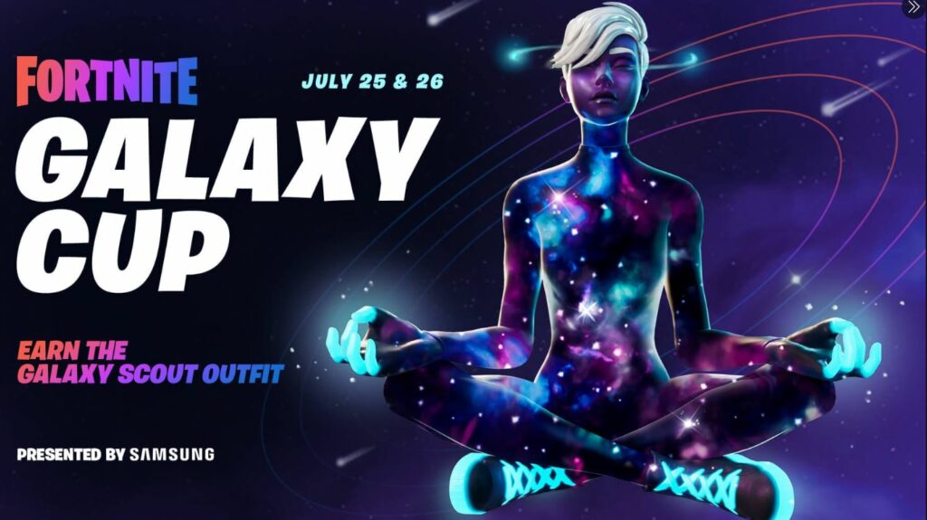 Galaxy Cup: Galaxy Scout Fortnite Skin & Galaxy Wrap will be in the item shop