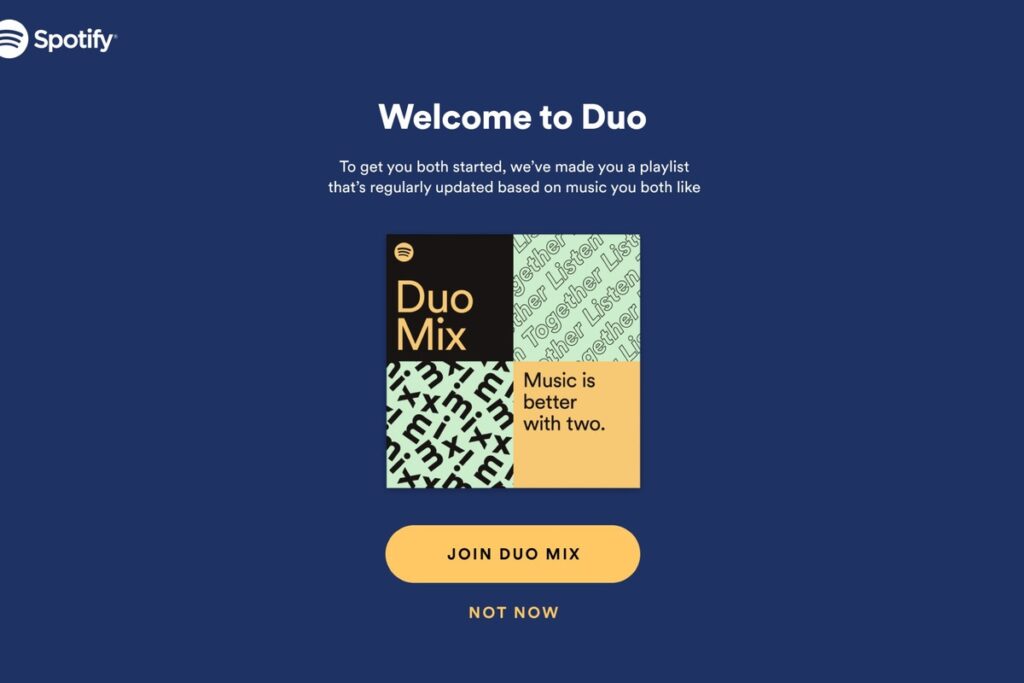 Spotify unveils $13-a-month Premium Duo plan for two people