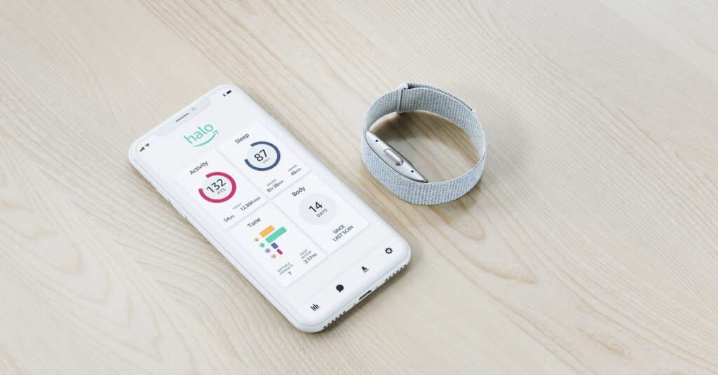Amazon Halo: a fitness band and app that scans your body, listens to your voice
