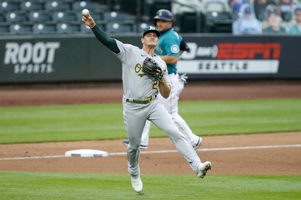Athletics 3B Chapman Finds Cardboard Cutouts Have Some Game