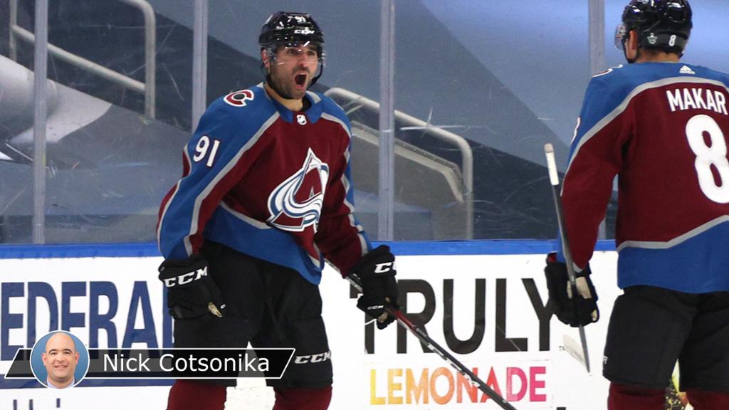 Kadri sparks Avalanche again in Game 1 win against Coyotes