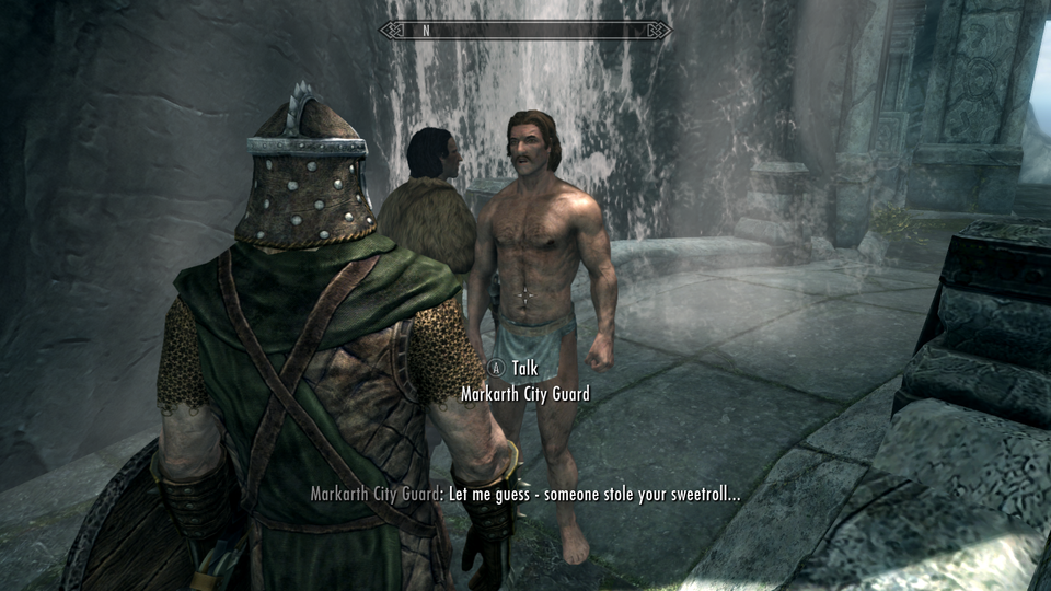 Skyrim guards won't wear clothes anymore