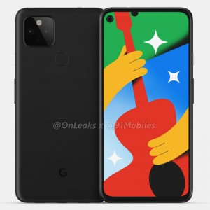 Unofficial rendering: Pixel 4a 5G