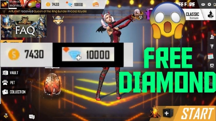 free fire diamond buy free