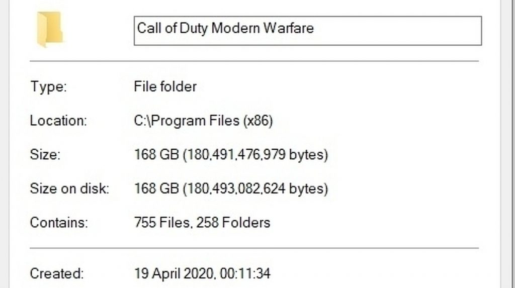 Modern Warfare on PC reduced from 231GB to 168GB • Eurogamer.net
