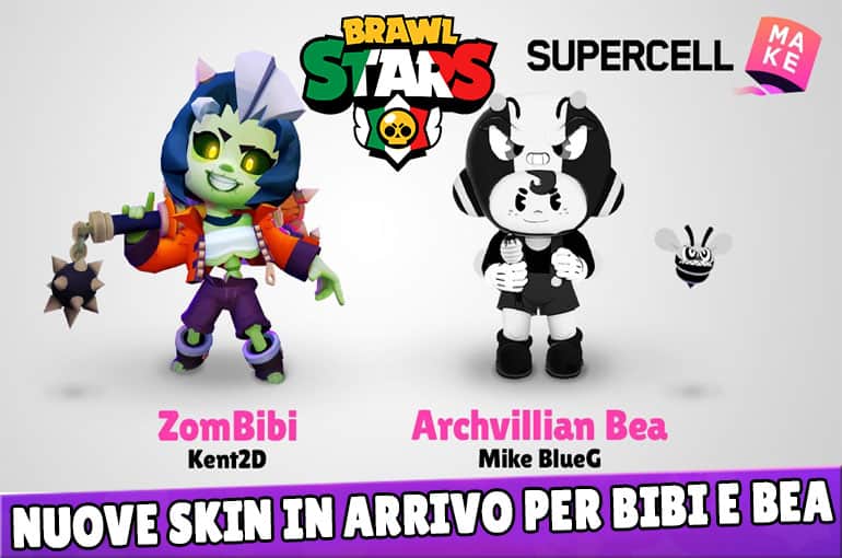New Logo Archvillain Bea Zombibi And Other Leaks - brawl stars logo starr park
