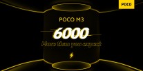 Official details of Poco M3: 6,000mAh battery
