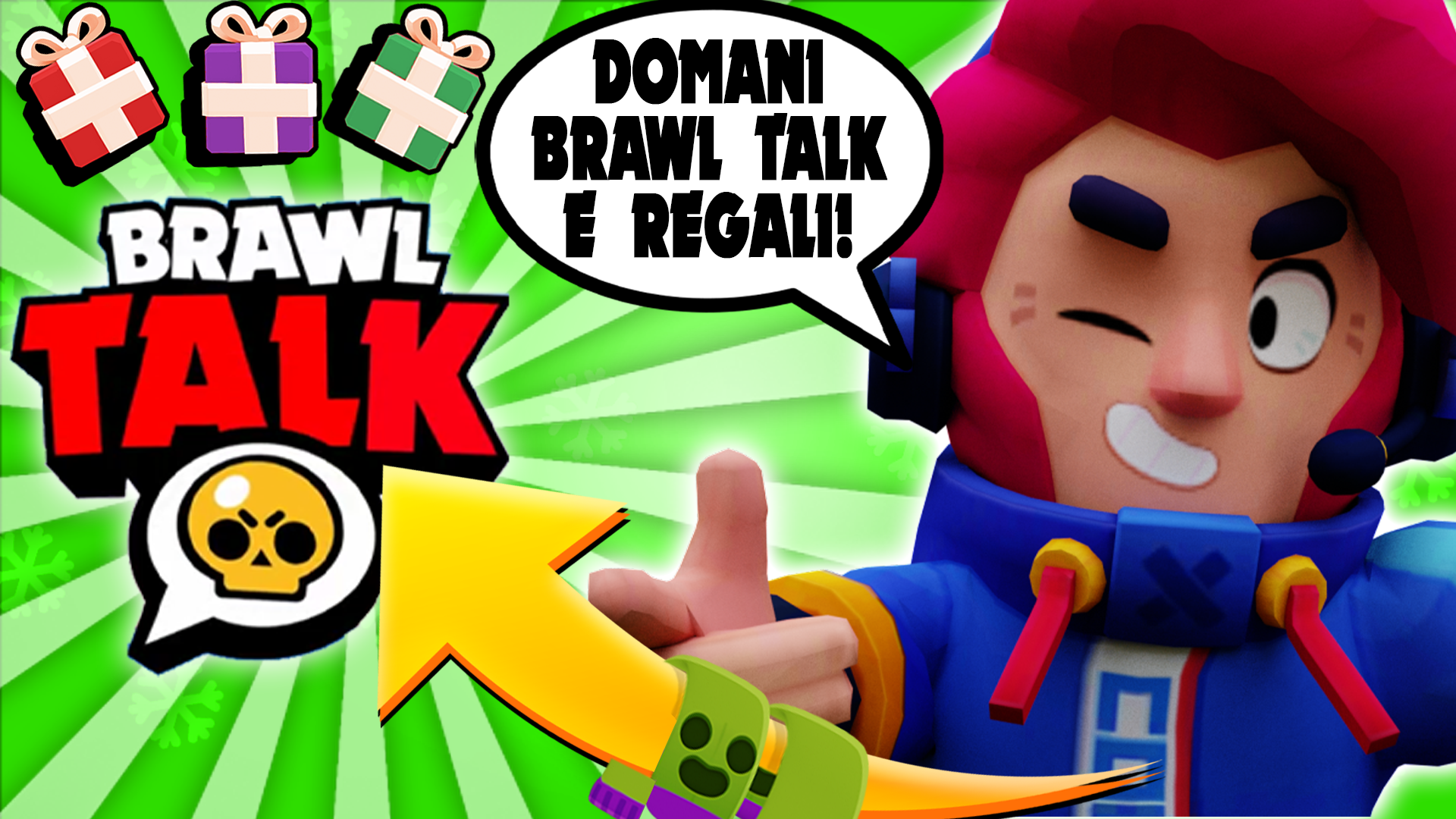Brawl Talk Confirmed 2 New Brawlers And Lots Of Gifts For Brawlidays - frank community manager brawl stars