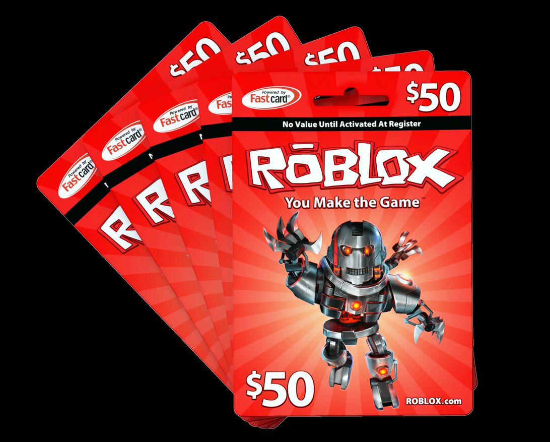 Roblox fan gift card