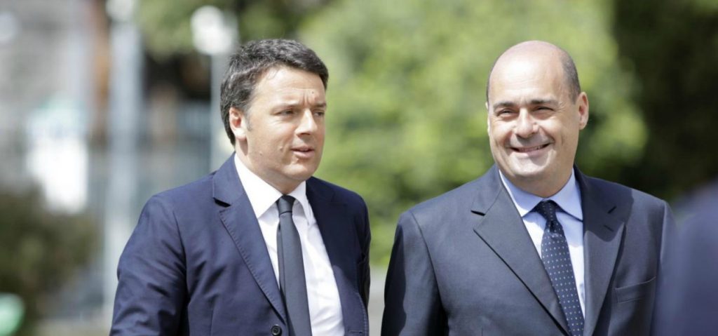 PD Renzi management downloads: "drowns Italy" / Zingaretti: "appeal to builders"