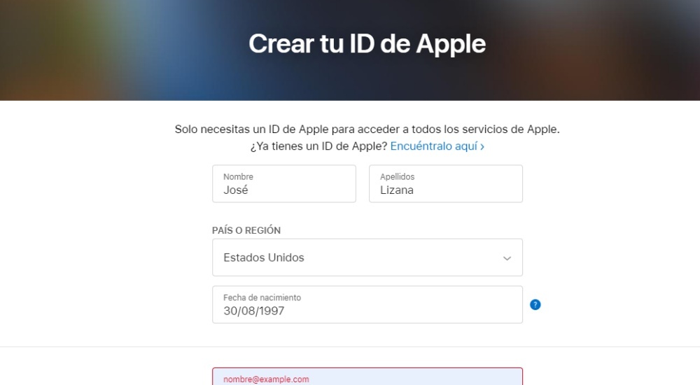 Create Apple ID