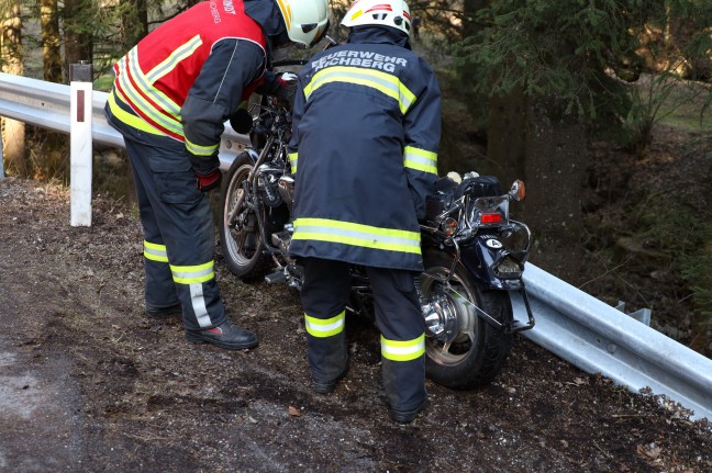 Fatal traffic accident involving a motorcycle near St. Aegidi