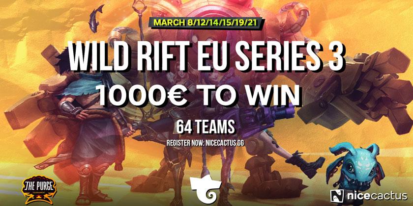 Introducing the Wild Rift EU Series 3 Community Tournament
