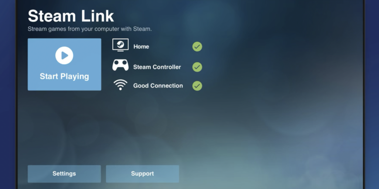 Valve launches Steam Link app on Apple's Mac App Store