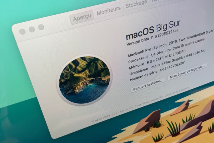 macOS 11.3 finally available, update what's new