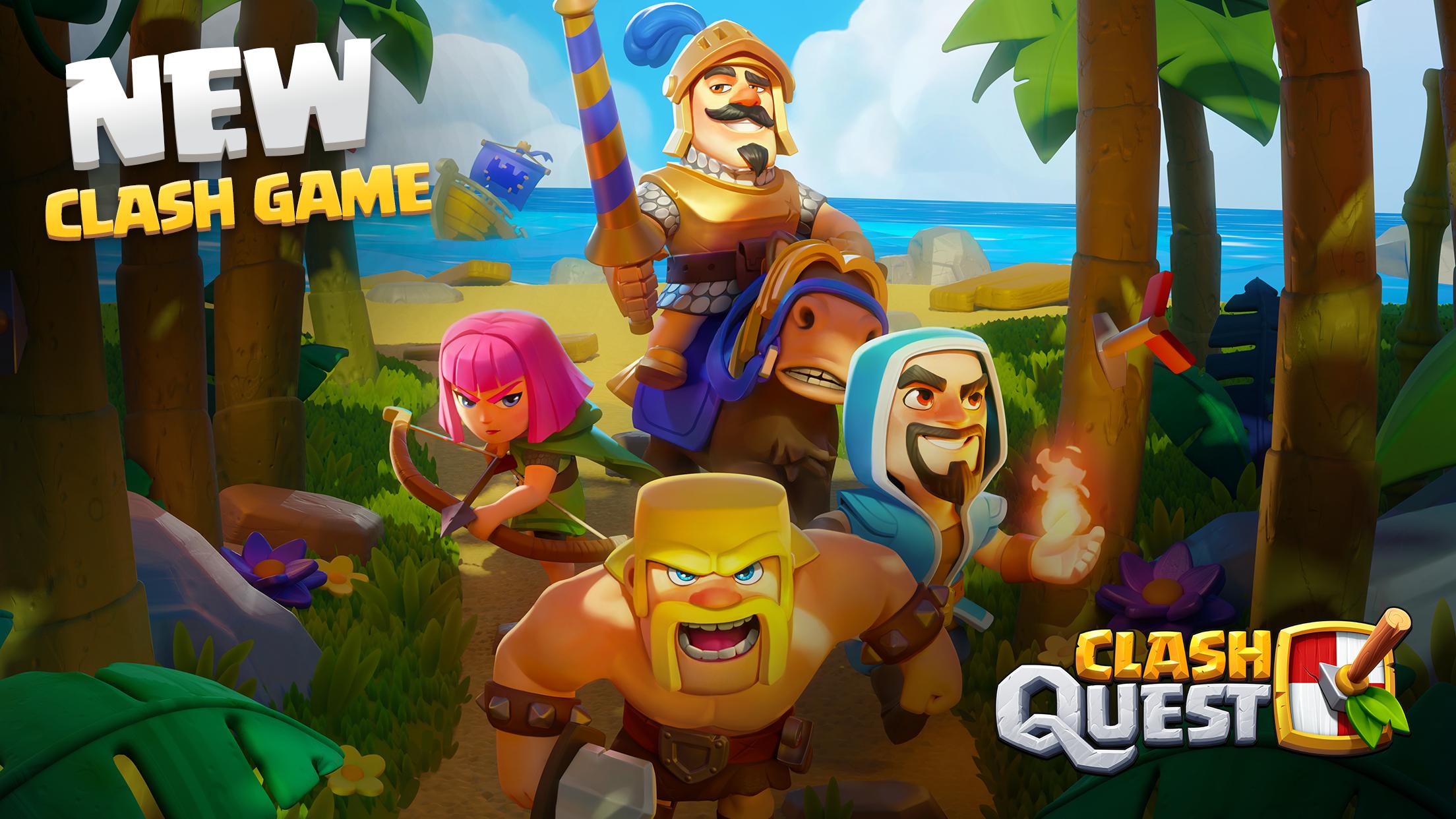 How to download Clash Quest on Android and iOS using the VPN