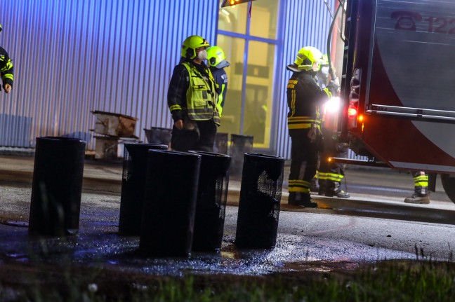Fire in an extraction system of a steel construction company in Neuhofen an der Krems