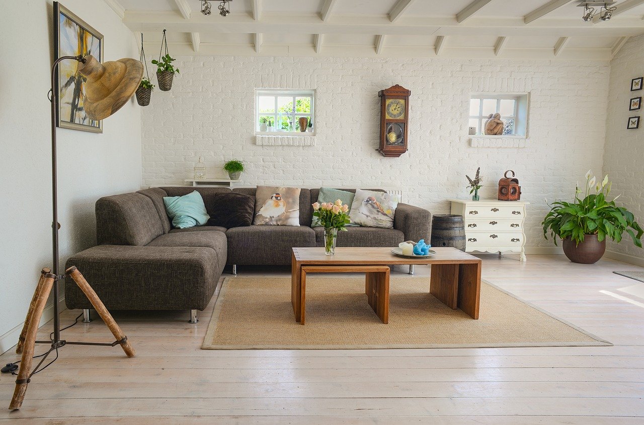 How to furnish the living room in a modern style.