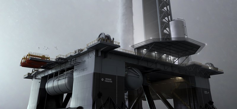 The special launch station is already preparing, the SpaceX can launch a spacecraft from the water