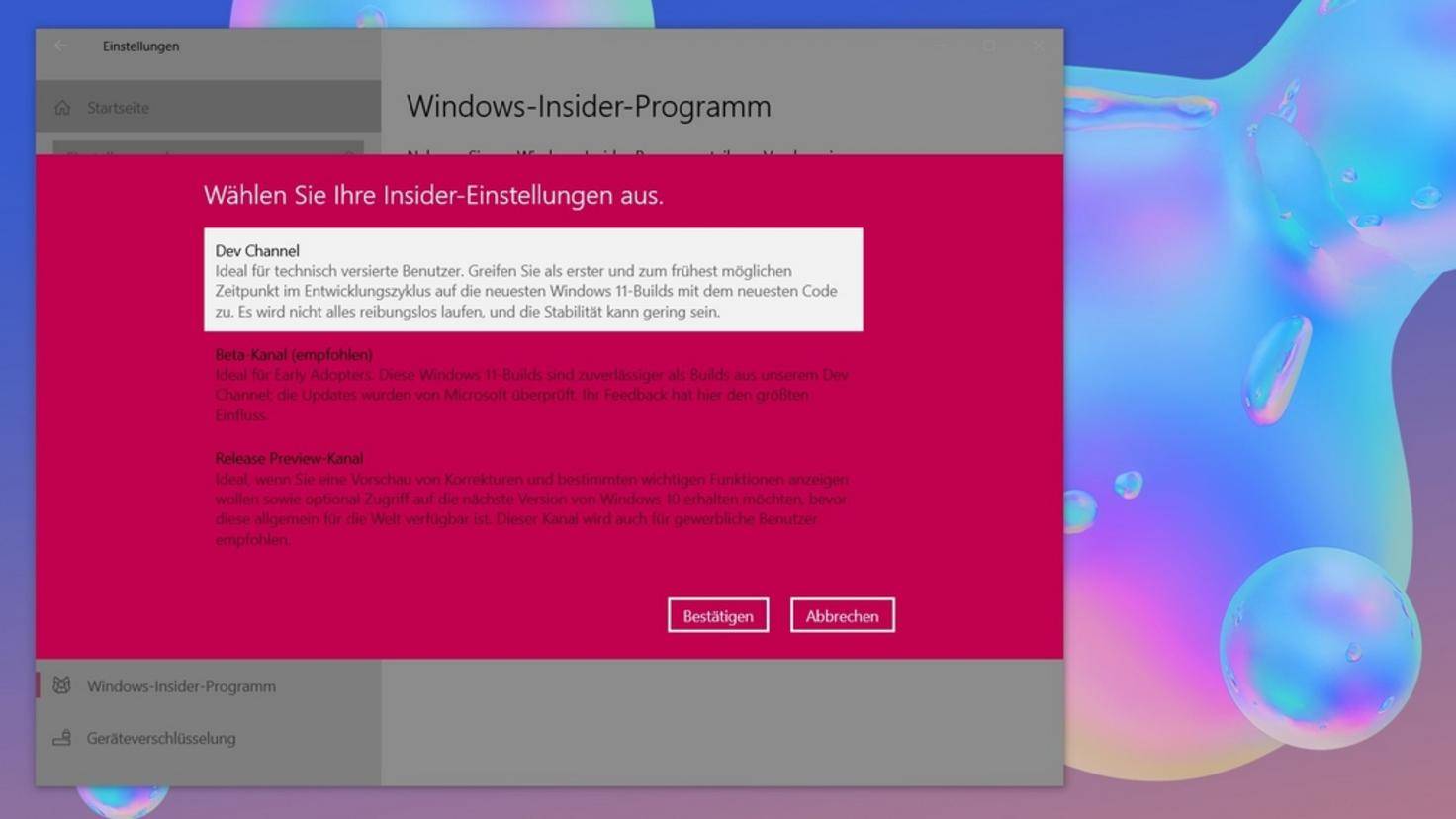 Windows Insider Developer