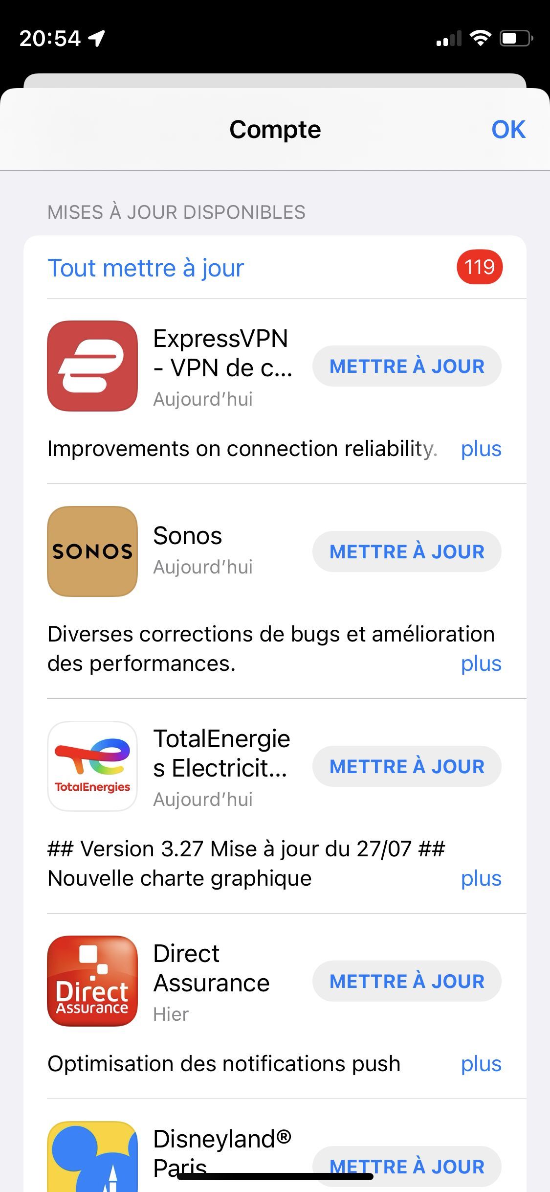 ios 15 app store update