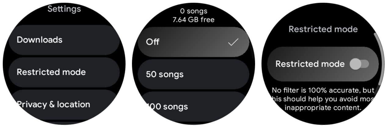 youtube music for wear os 2