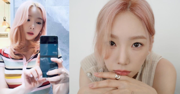 Taeyeon switched to her third phone in 2021, this time saying no to the iPhone!