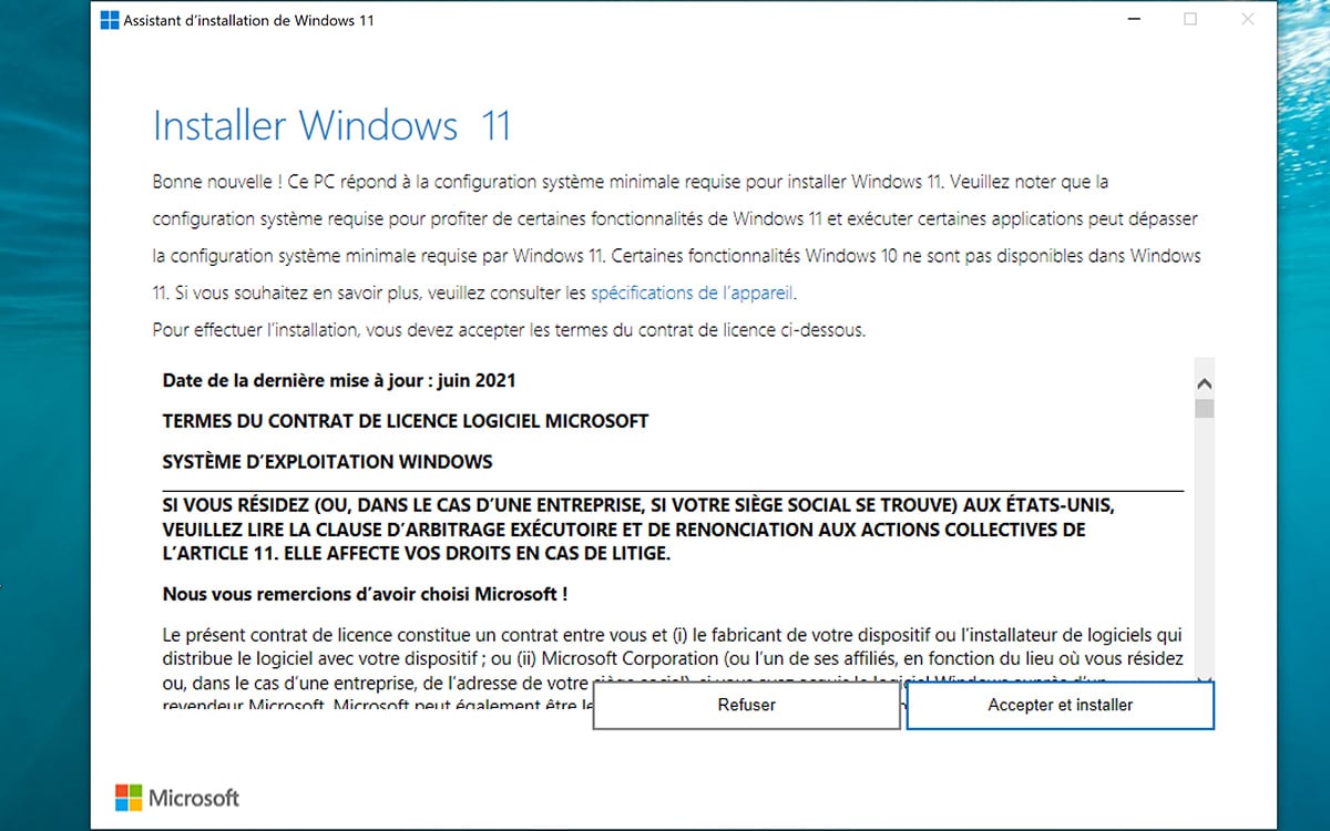 Windows 11 Installer Wizard
