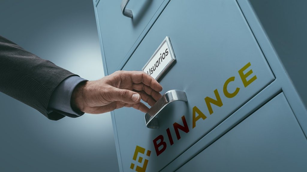 "Binance does not give information to tax entities, but they will not take long to ask for it"