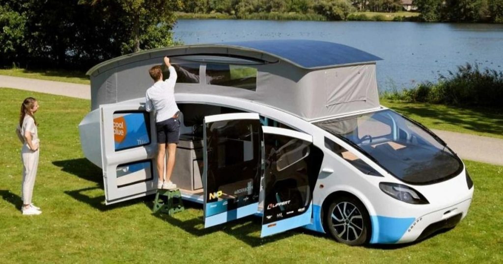 Admire the world's first solar-powered motorhome