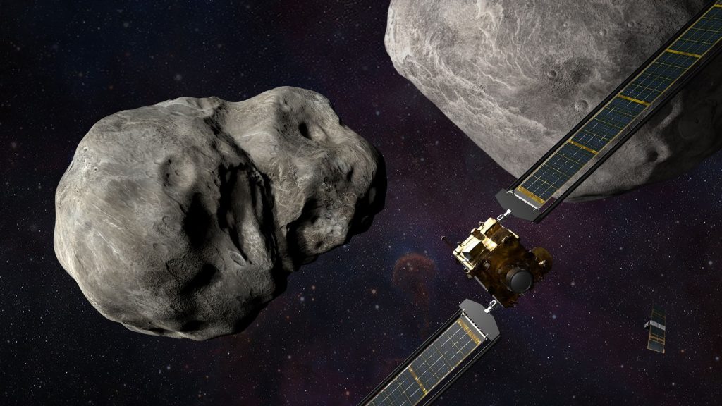 Like Armageddon, but in reality.  NASA will test if it can move the asteroid