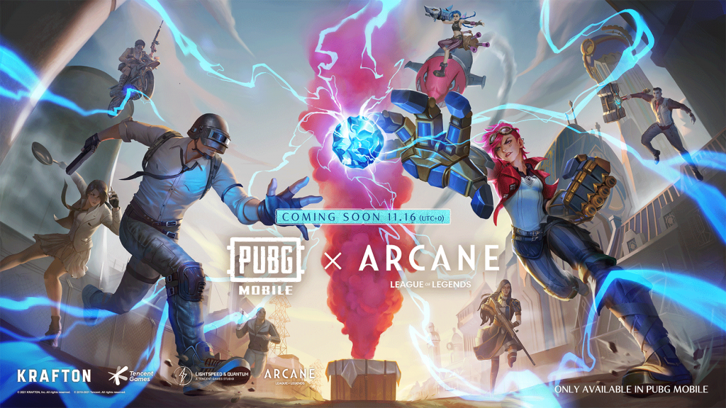 Arcane: Riot Announces Collaboration With PUBG Mobile