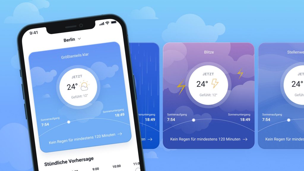 The new t-online weather application is here