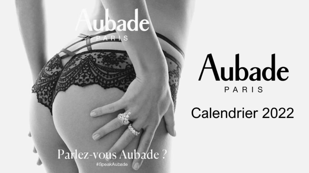 Aubade Calendar 2022: cover