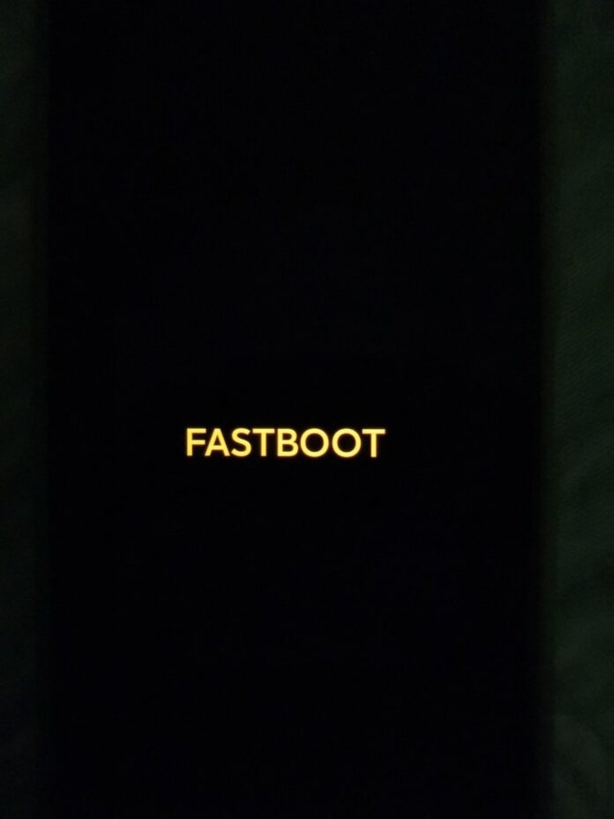 Fastboot screen on Xiaomi