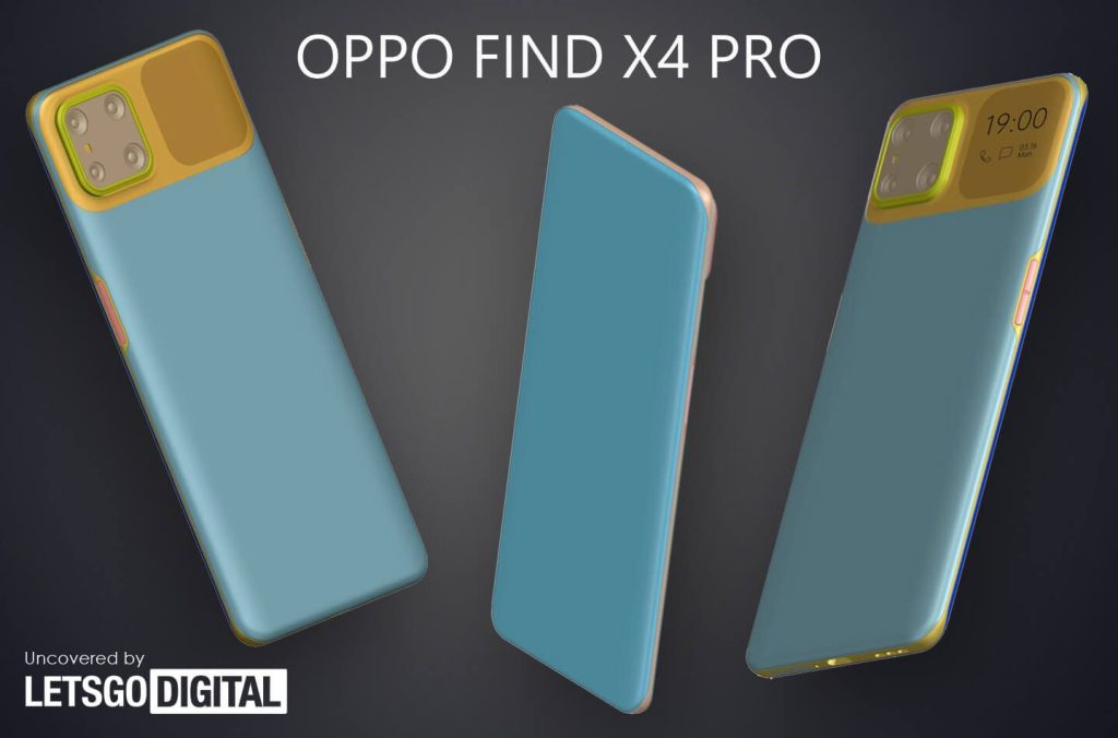 Oppo has patented a phone with a camera under the screen and a secondary screen on the back.