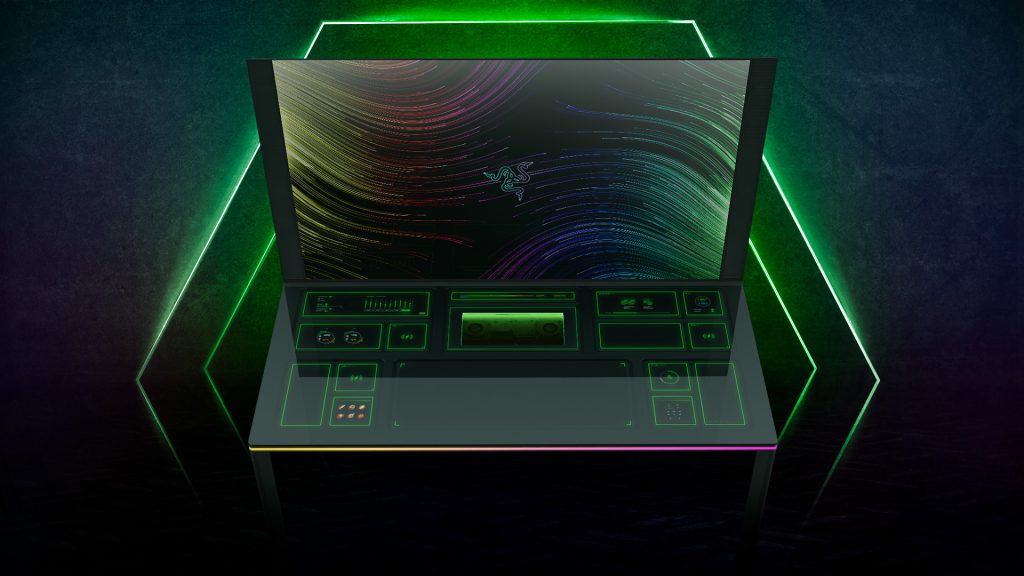 Razer gaming desktop concept at CES 2022
