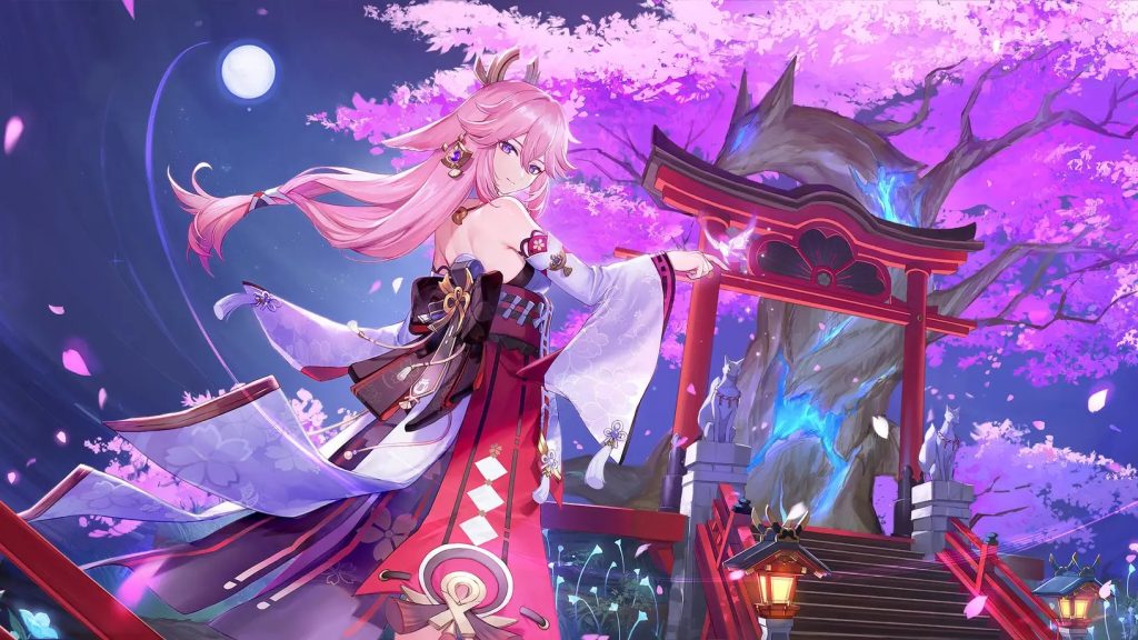 Genshin Impact Yae Miko Figure Preview and Early Download