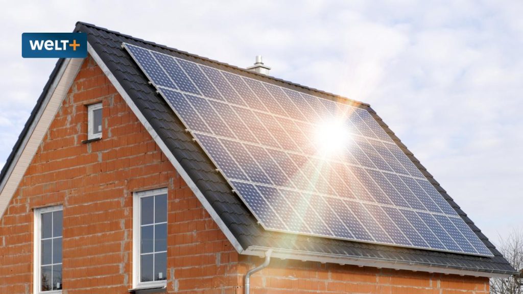 High electricity costs: photovoltaics: this is how the solar roof compensates you