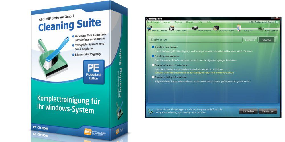 Free Cleaning Suite PE: We give away the full version