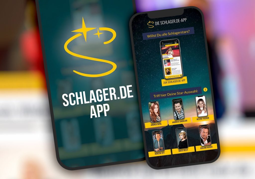 The new Schlager.de app - Download now for free
