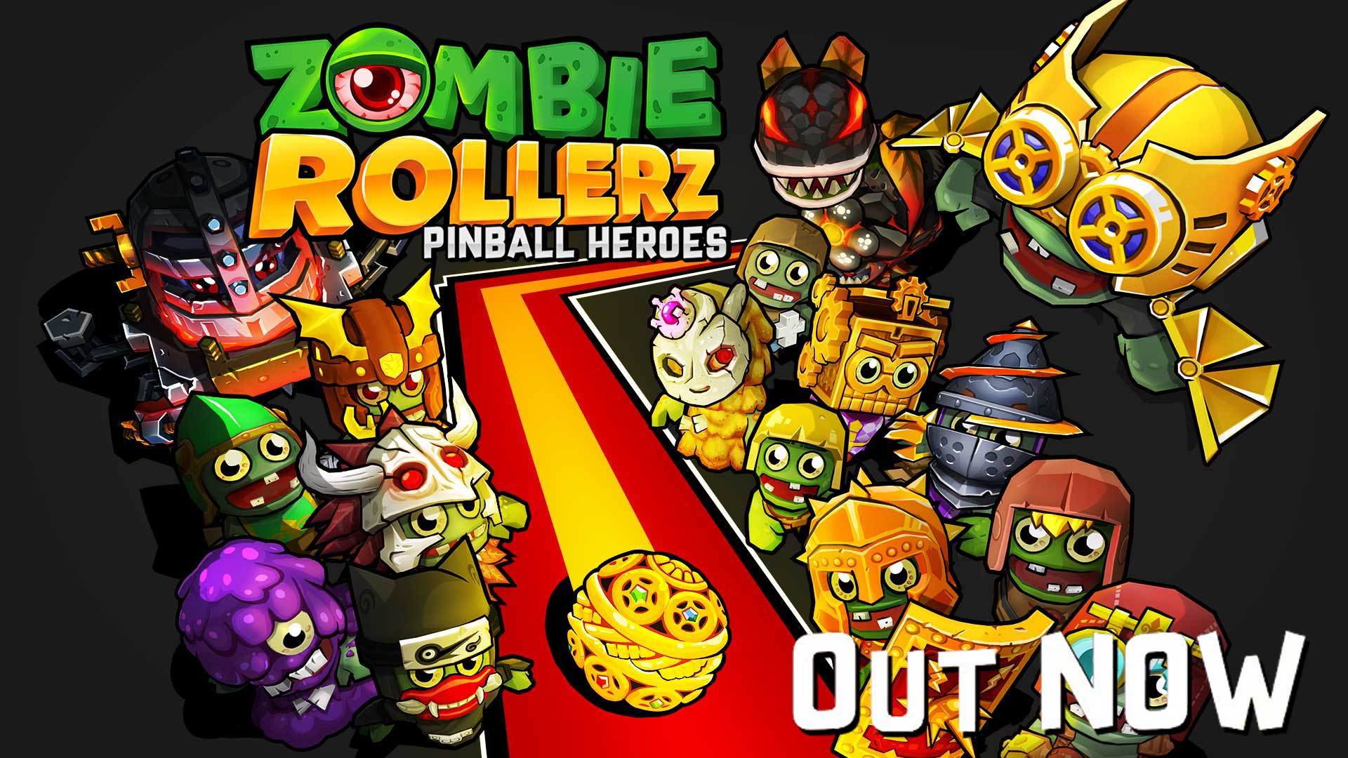Zombie Rollerz Pinball Heroes Released