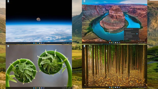 Bing Wallpaper brings you changing desktop backgrounds right now.